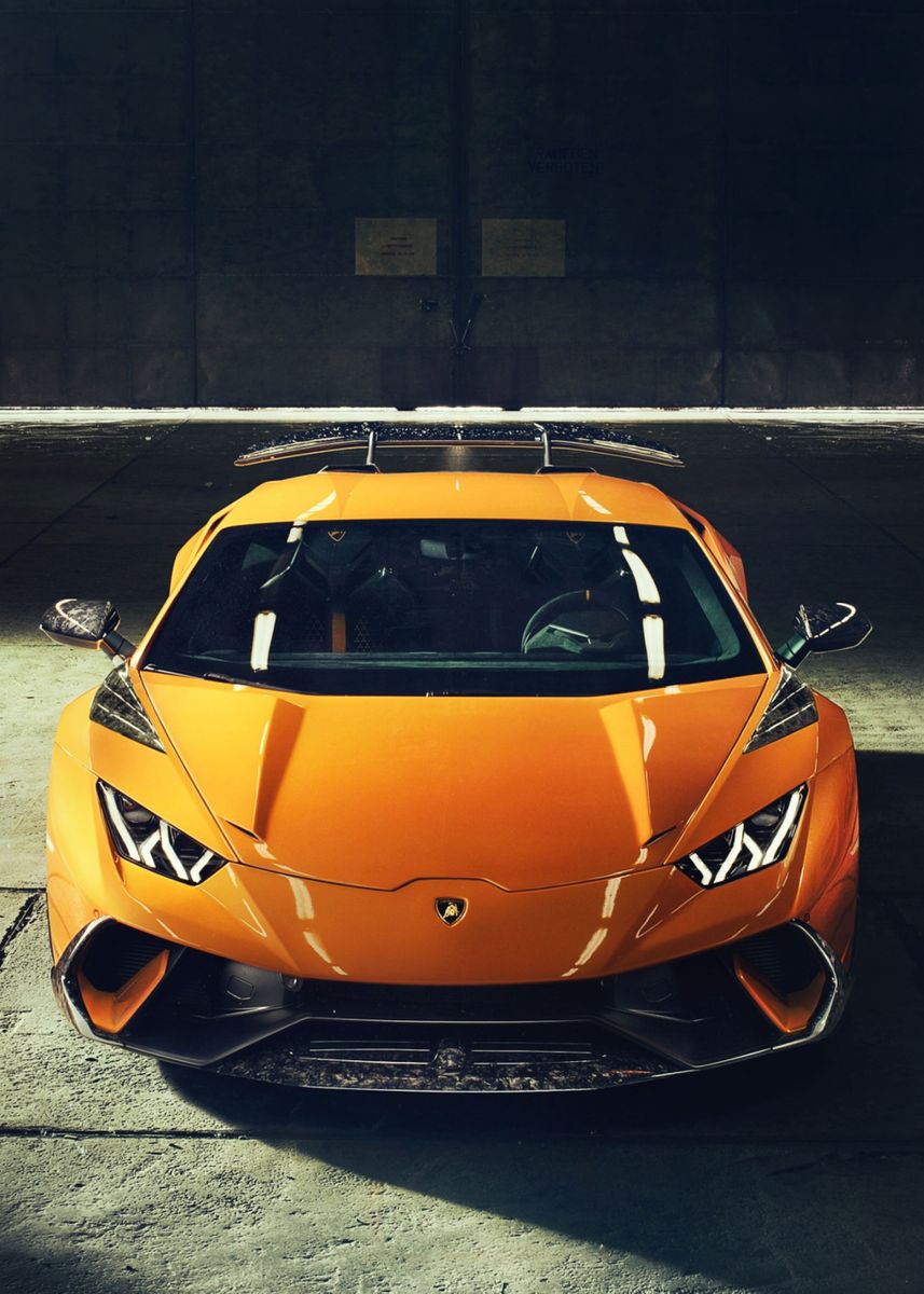 'Lamborghini huracan' Poster, picture, metal print, paint by Wolf ...