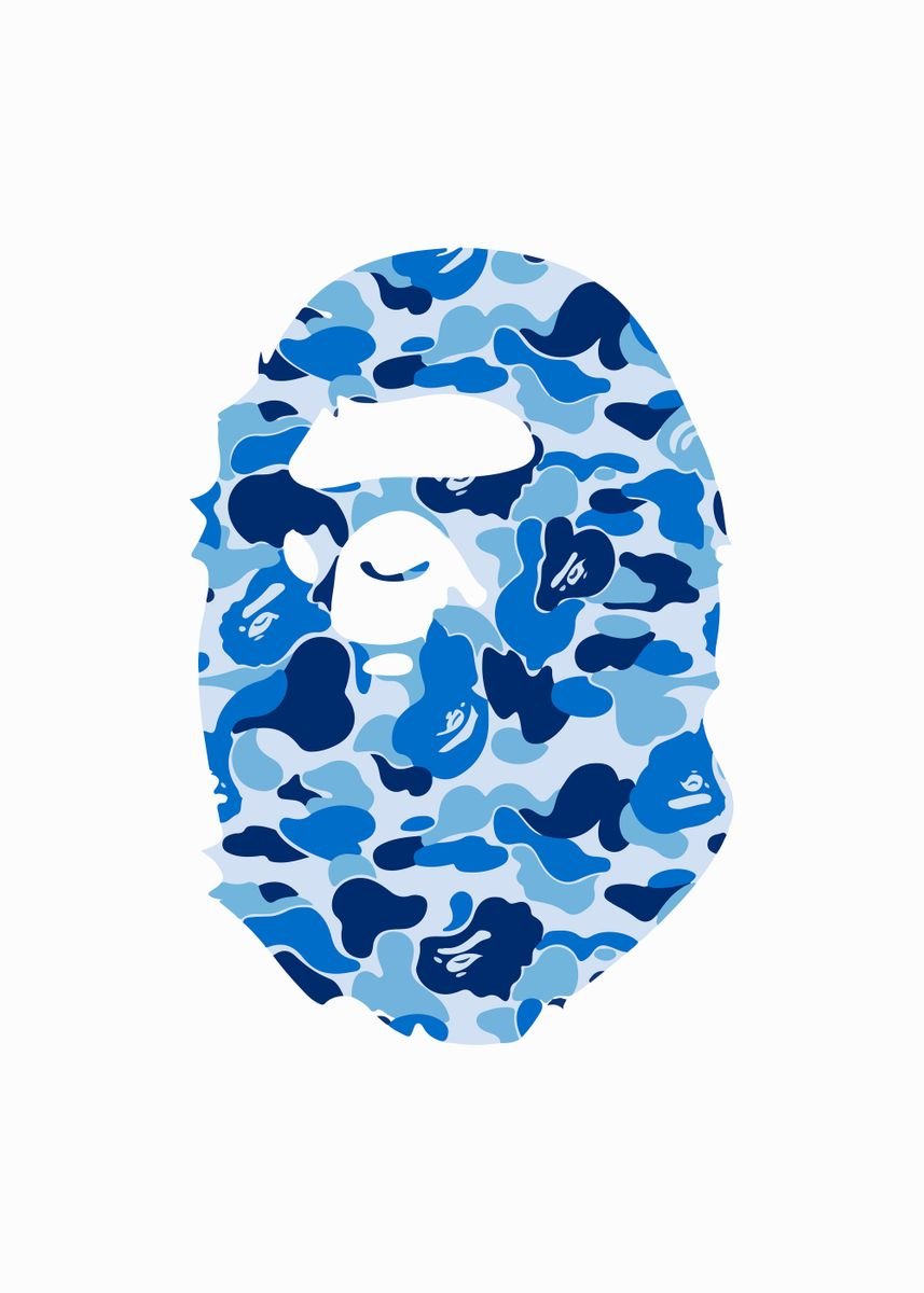 'Bape Ape Camouflage ' Poster, picture, metal print, paint by Uber ...