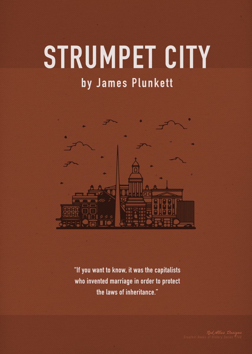 'Strumpet City by Plunkett' Poster by Design Turnpike Displate