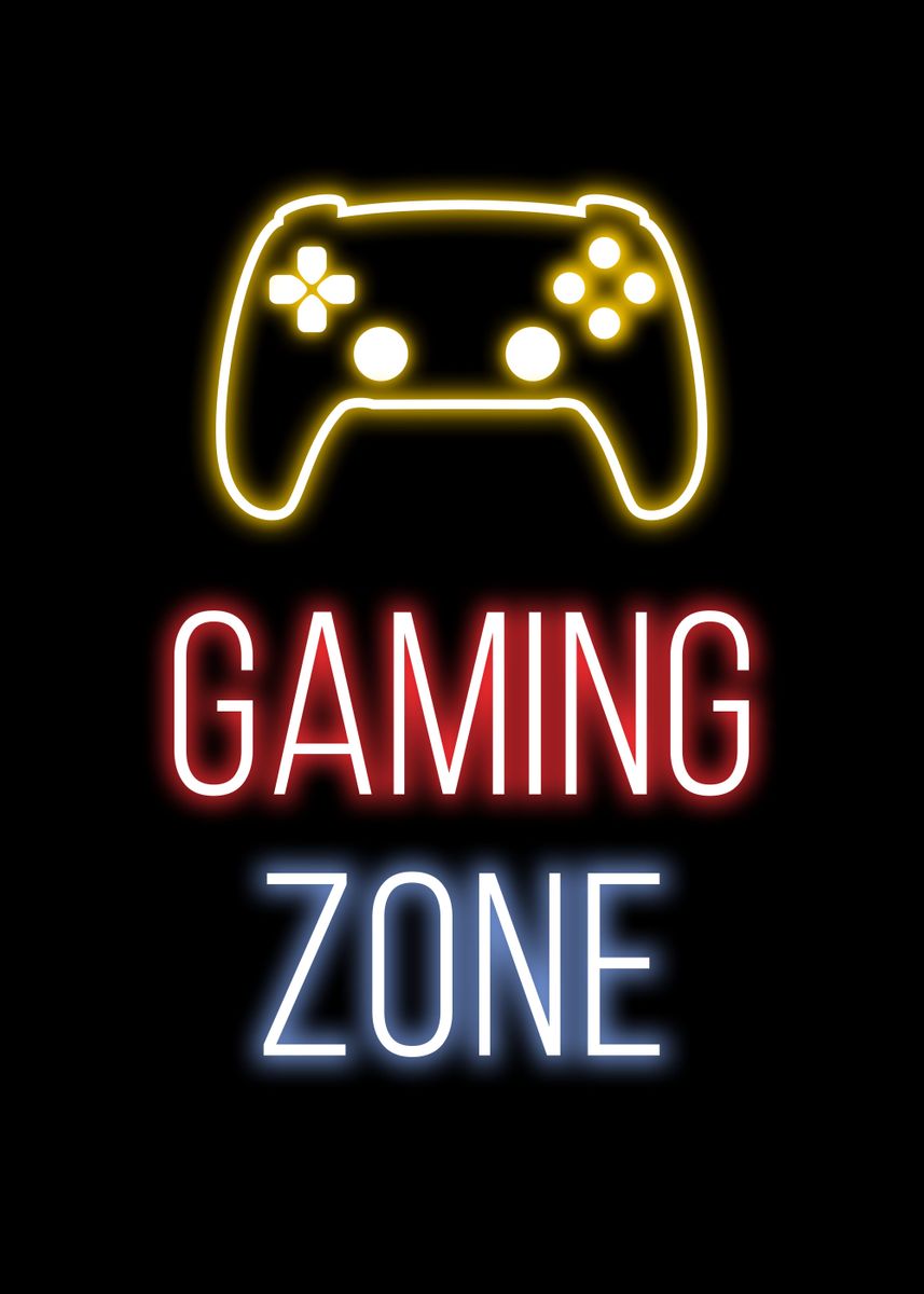 'gaming Zone' Poster By 99 Posters 