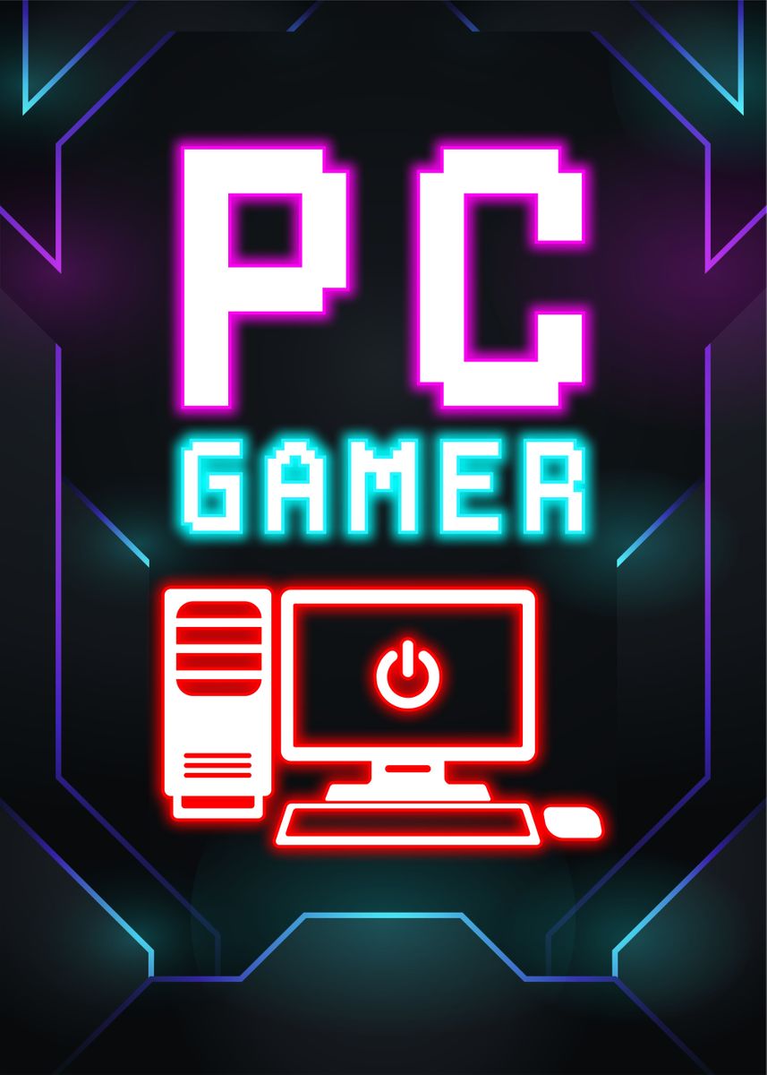 'PC gamer' Poster by Top Collection Posters | Displate