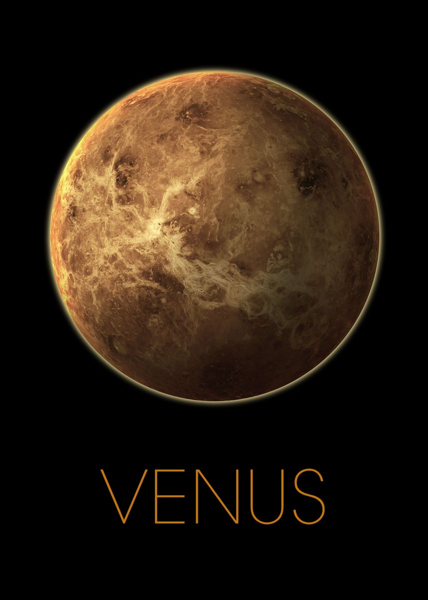 'Venus' Poster, picture, metal print, paint by crbn design | Displate