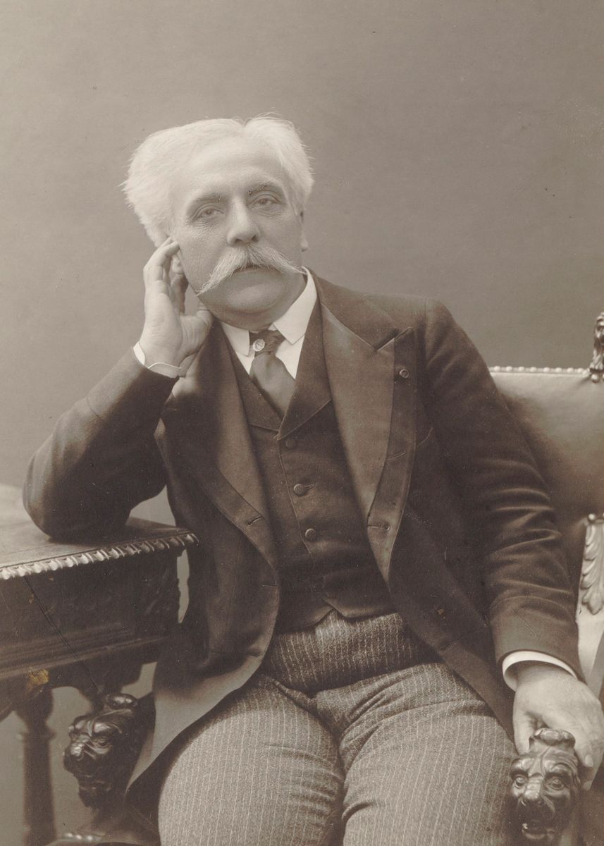 'Gabriel Faure' Poster, picture, metal print, paint by anamaria tudor