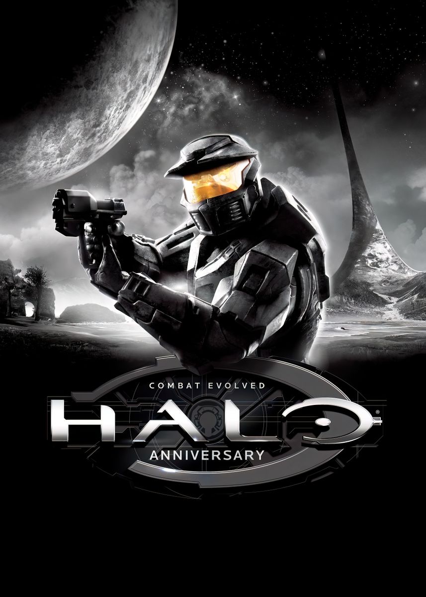 'Halo Anniversary' Poster, picture, metal print, paint by Halo Game ...