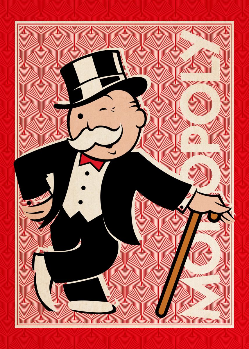 Monopoly Man Posters for Sale