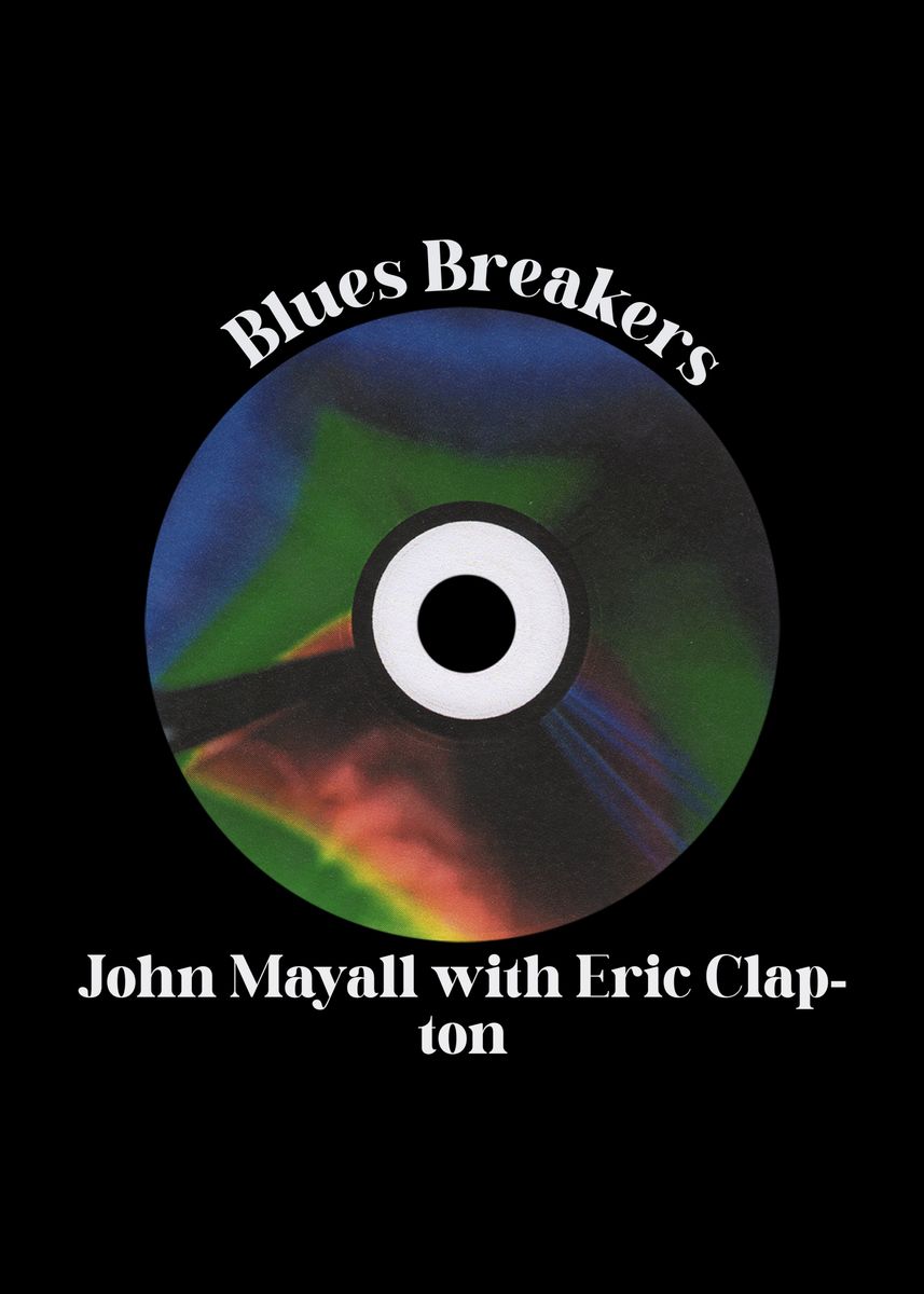 'Blues Breakers' Poster, picture, metal print, paint by jantikusuma