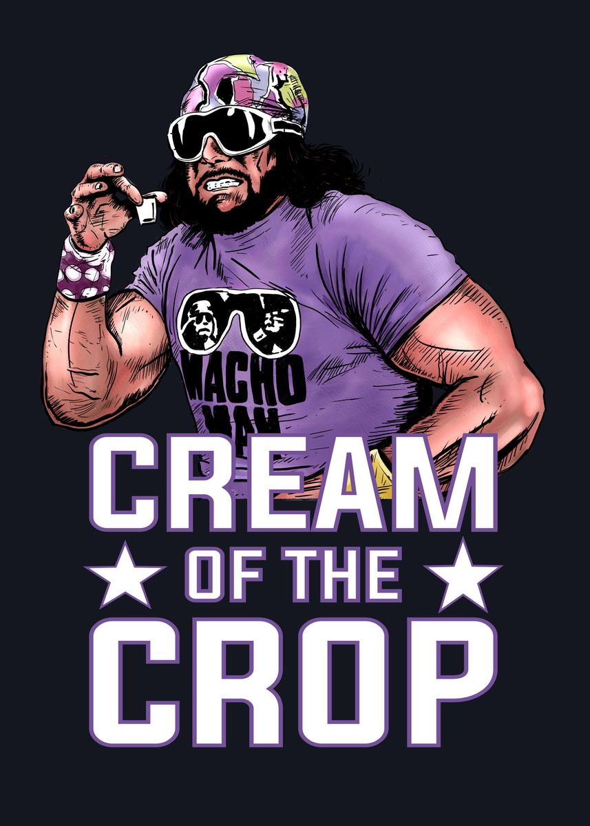 'Cream of the Crop' Poster, picture, metal print, paint by