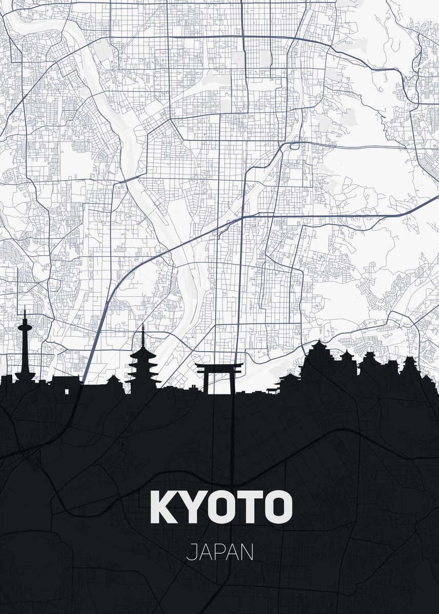 39 Kyoto City Map 39 Poster picture - F551a990365733382956b9c518b93bc2 Ac4a1b691198cb6ac4ad1283008f9b08