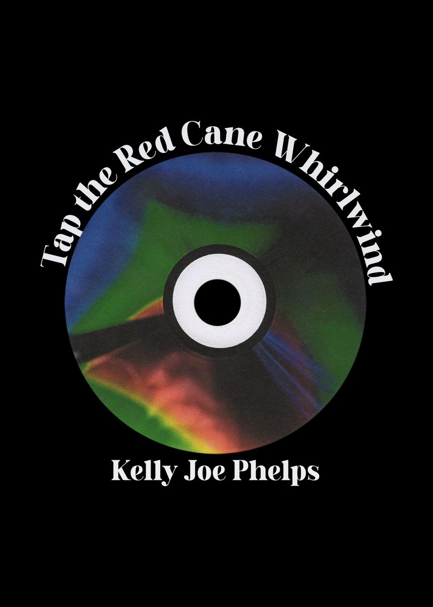 'Tap the Red Cane Whirlwind' Poster, picture, metal print, paint by