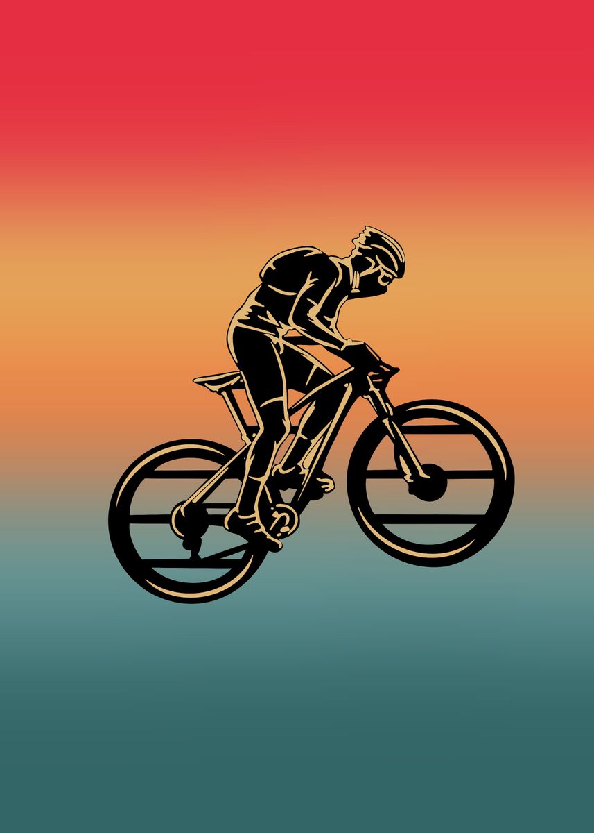 'Bike' Poster by lisa fit | Displate