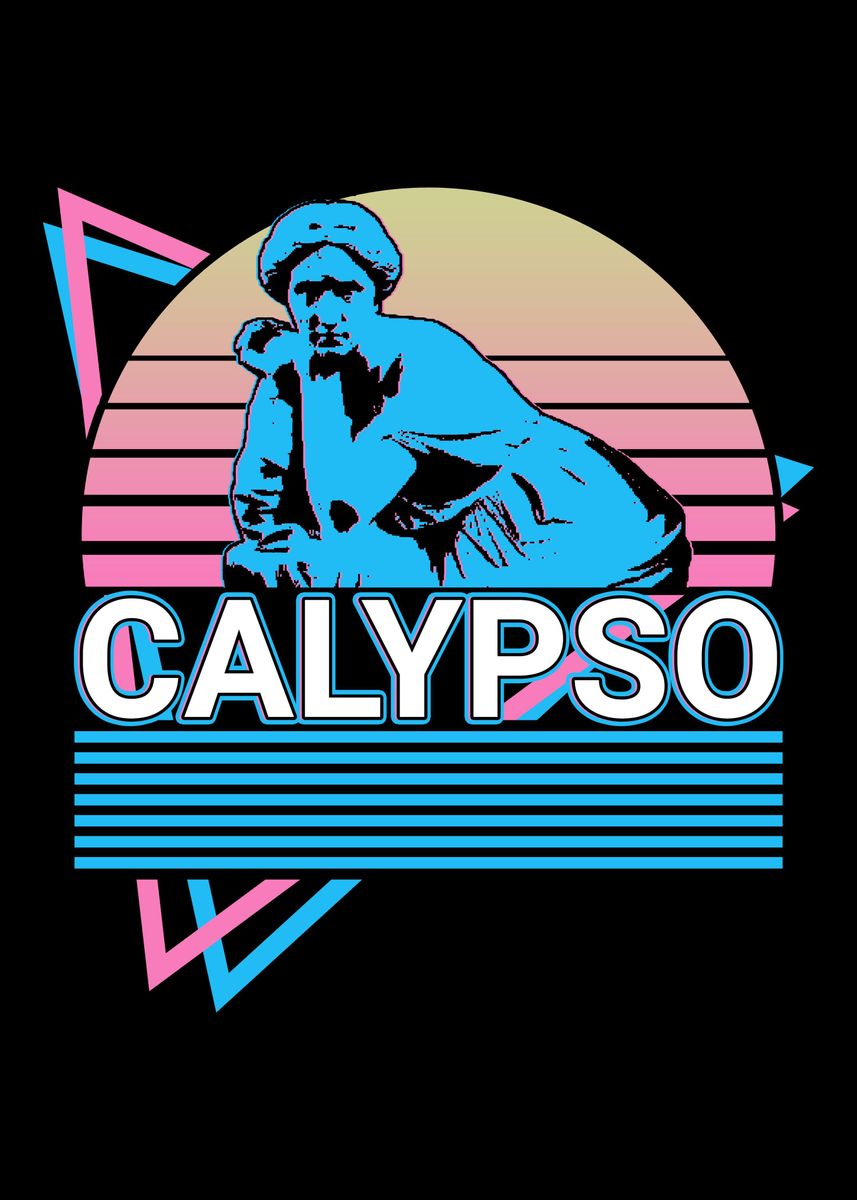 'Calypso Goddess Ancient Gr' Poster, picture, metal print, paint by