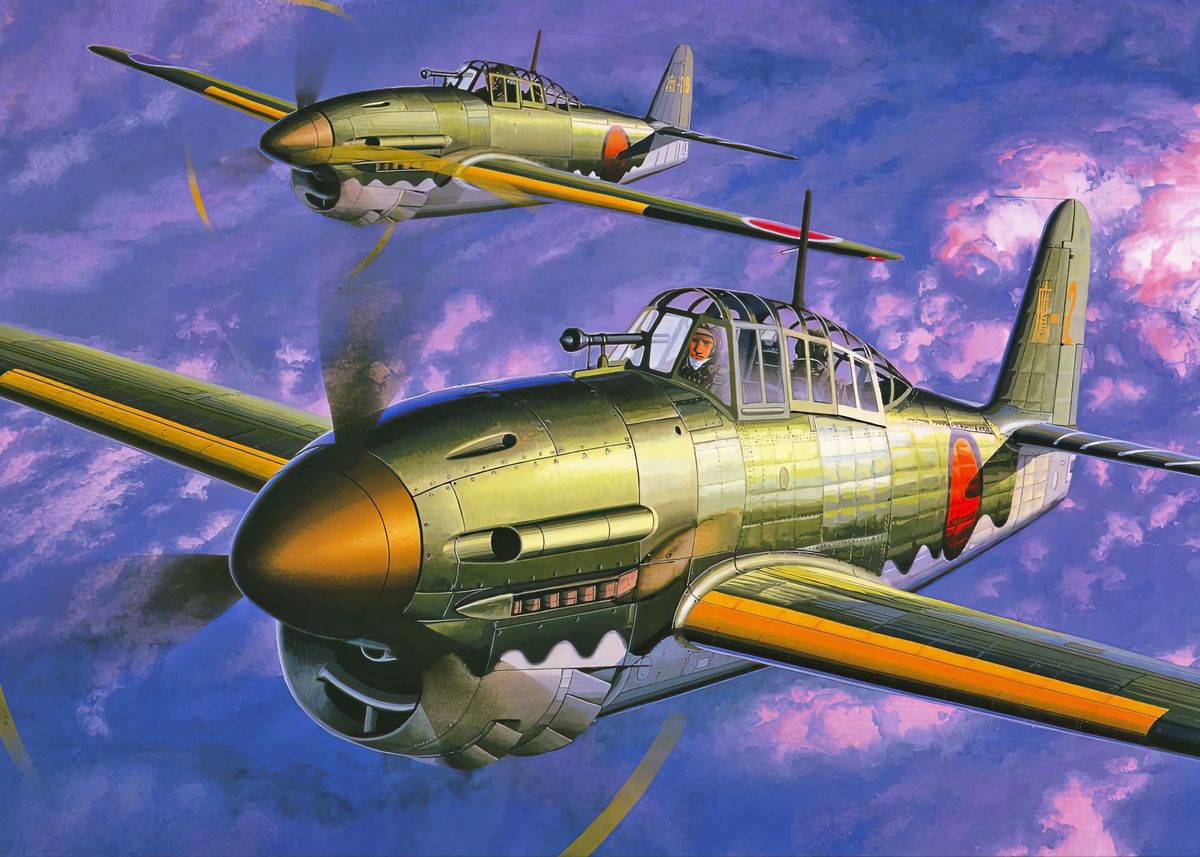 'kugisho D4y1 Japan' Poster By Aircraft Lover 