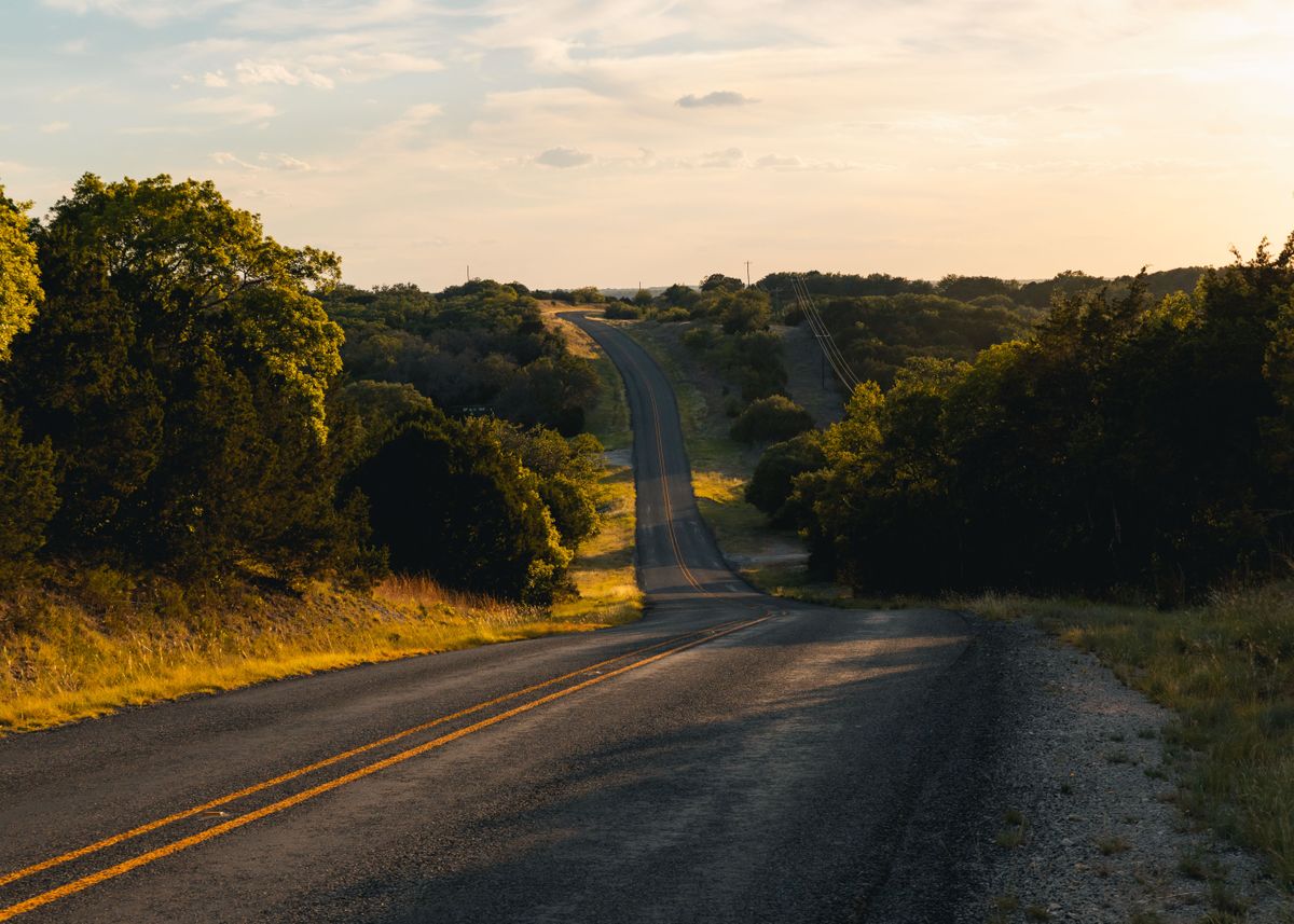 'Texas countryside' Poster by Yann Droy | Displate