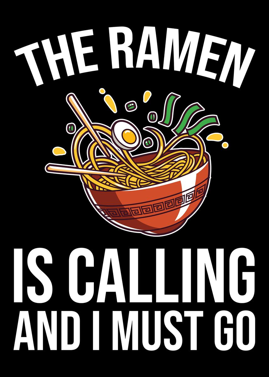 ‘Ramen’ Poster by BobbyBubble | Displate