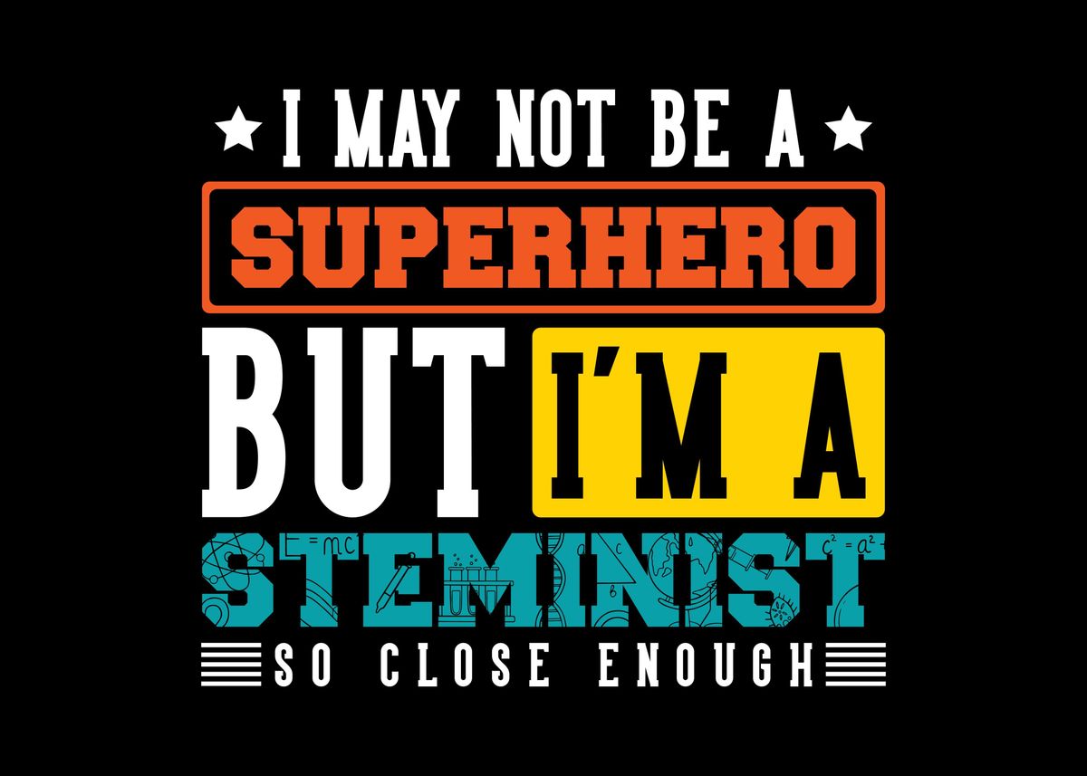 Steminist Stem Poster By Sebastian W nsche Displate Steminist Stem Poster By Sebastian W nsche Displate