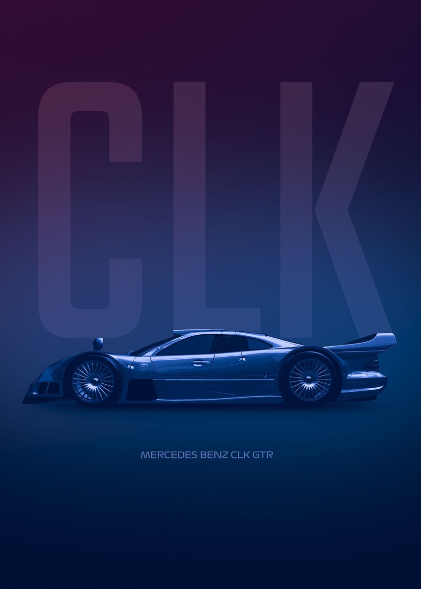 Automobile marvel: Mercedes Benz CLK GTR