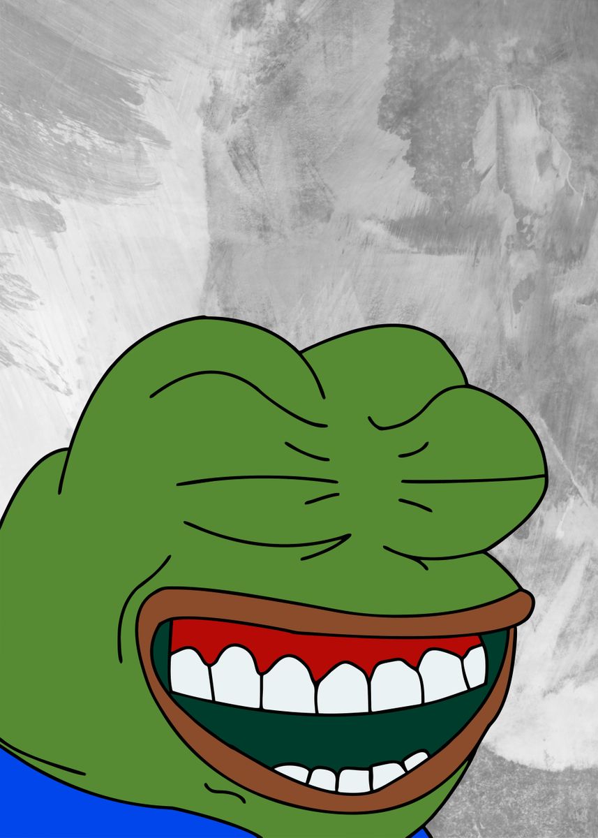  pepe Frog Meme Poster By Trending Posters Art Prints Displate