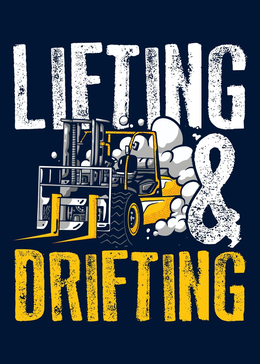 'Lifting And Drifting' Poster by PiolettaArt | Displate