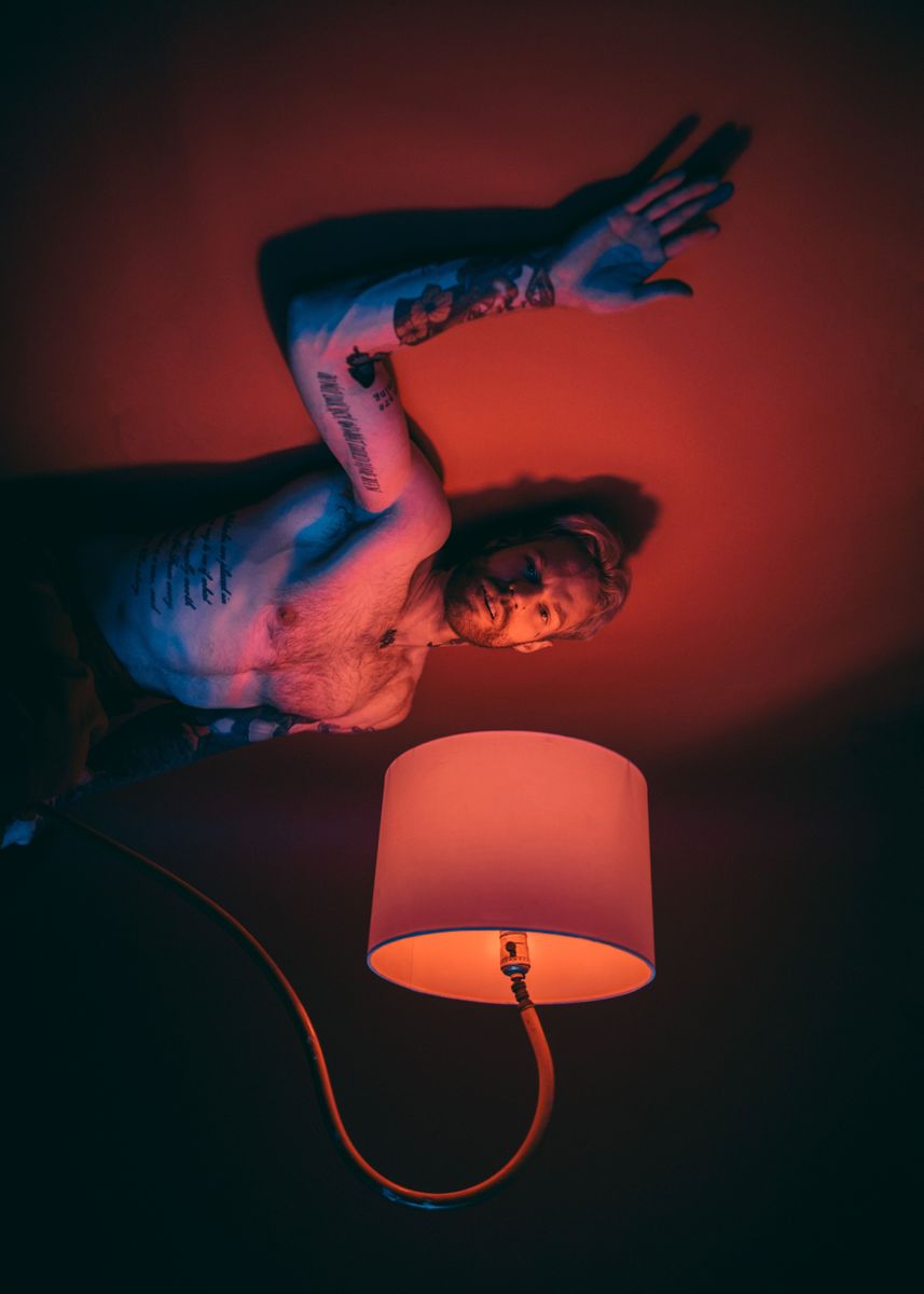 'Inverted man ' Poster, picture, metal print, paint by Sam Brady | Displate