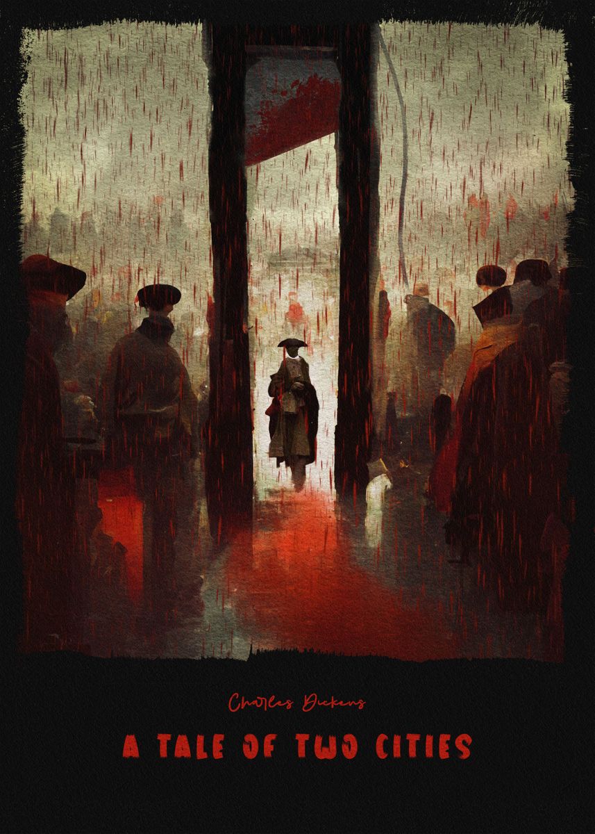 'A Tale of Two Cities' Poster, picture, metal print, paint by Deniz A ...