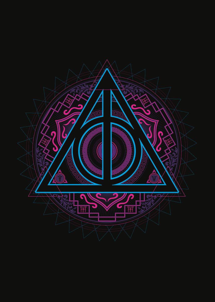 Harry Potter Deathly Hallows Paint by Numbers