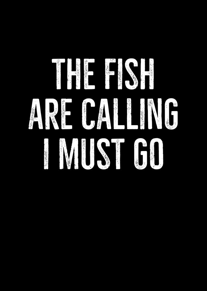 'The Fish Are Calling I' Poster by Francois Ringuette | Displate