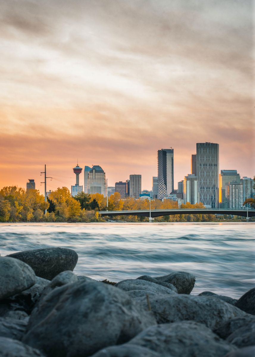 'Calgary' Poster by Conceptual Photography Displate