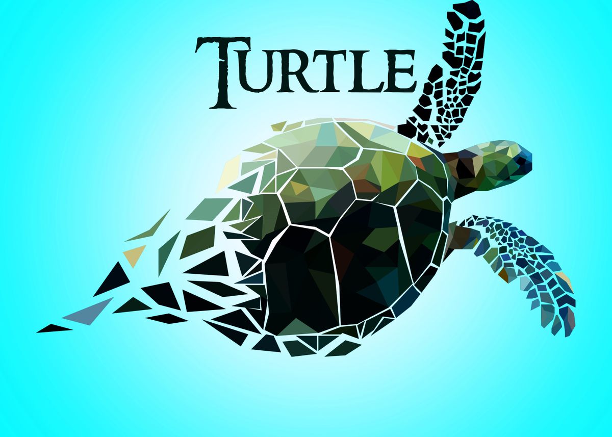 turtle-poster-by-dare-neil-displate