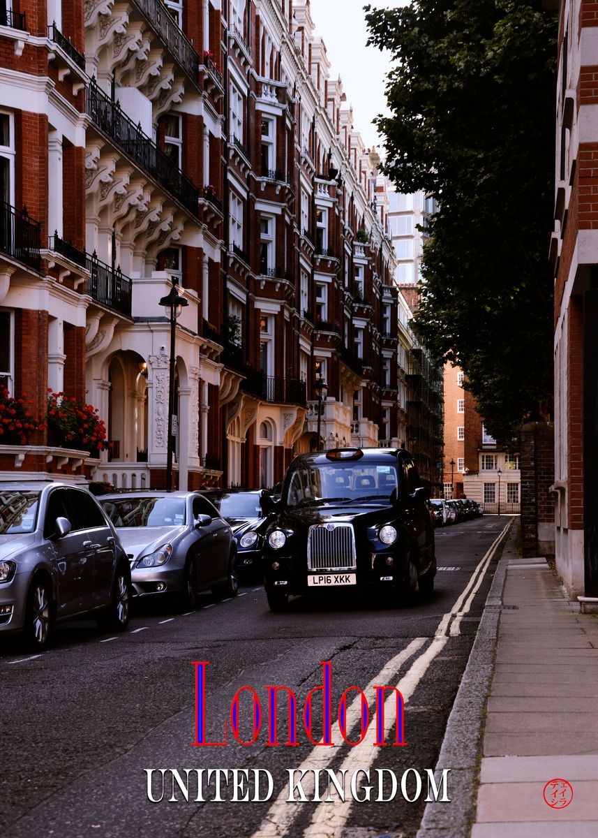 'London UK' Poster by NTx Photography Displate