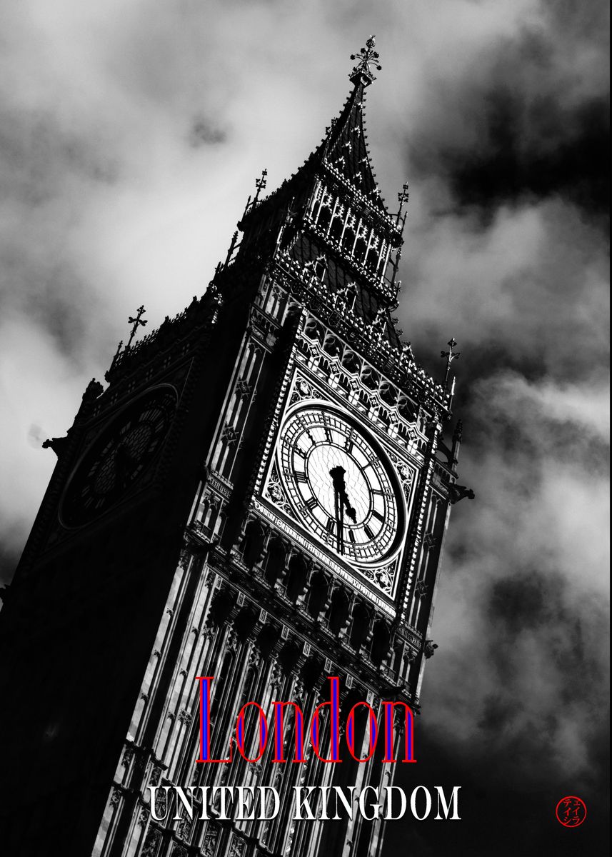 'London UK' Poster by NTx Photography Displate