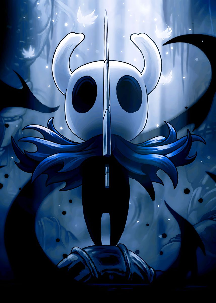 'hollow knight' Poster by Alice Gomes | Displate