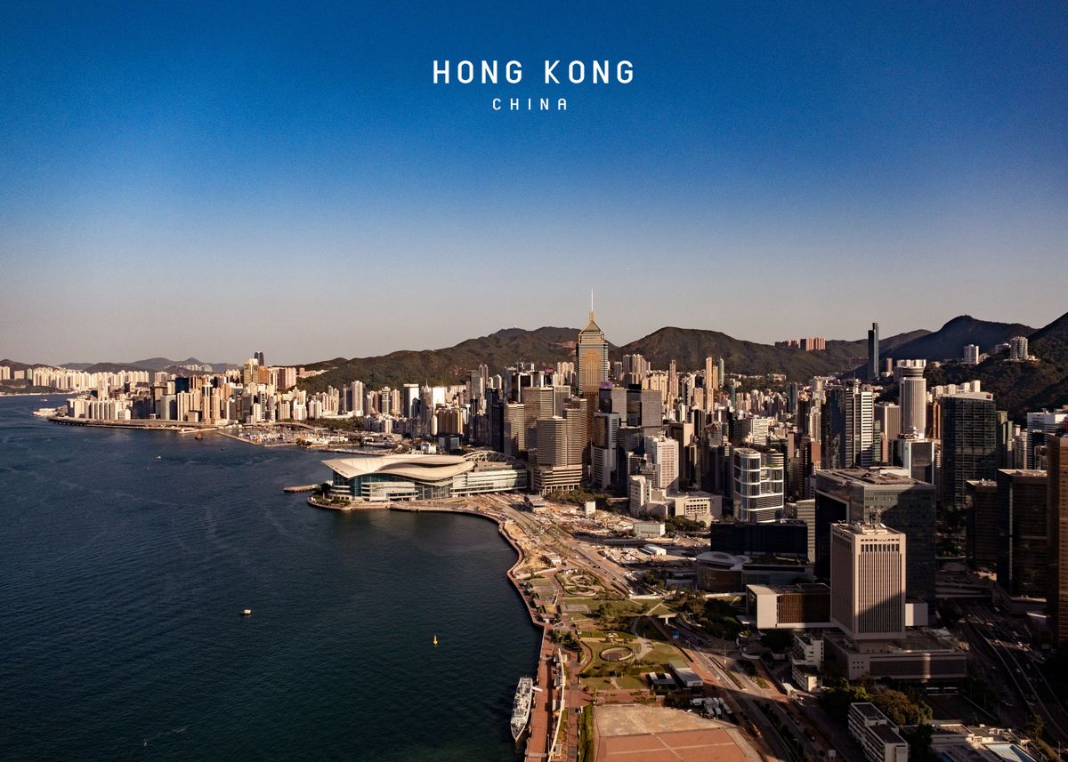 'Hong Kong ' Poster by Travel Addict | Displate