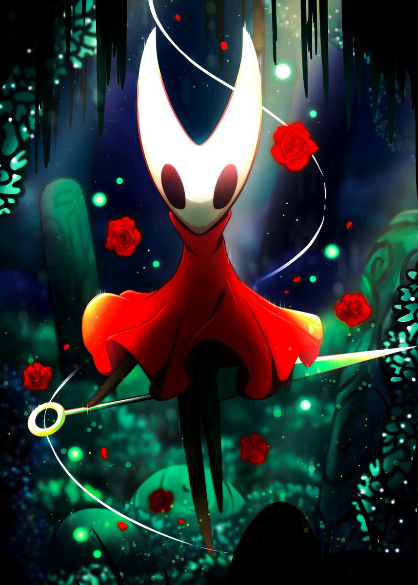 'hollow knight ichigo' Poster by Alice Gomes | Displate
