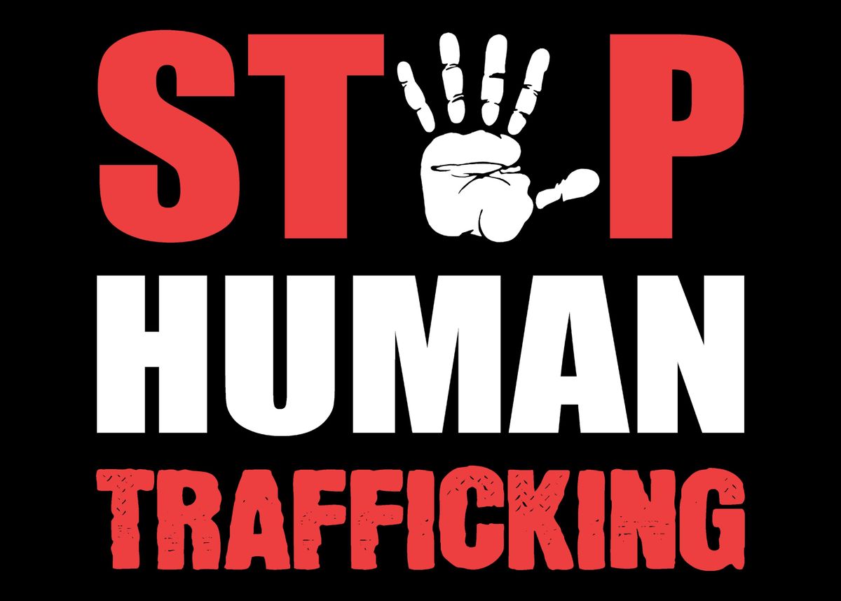 Stop Human Trafficking Def Poster By Powdertoastman Displate 