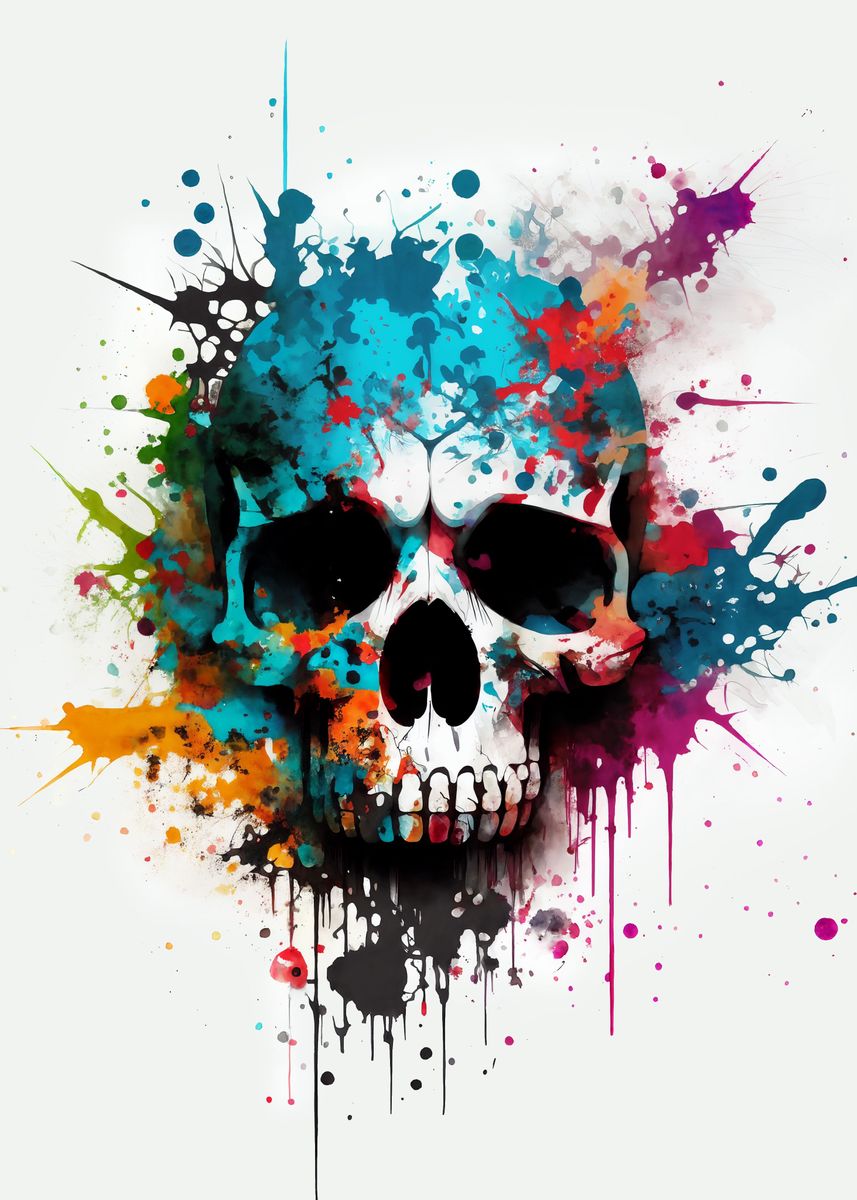 skull graffiti