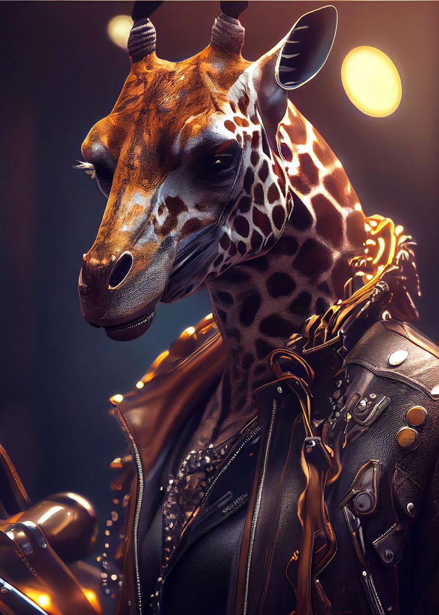 badass giraffe
