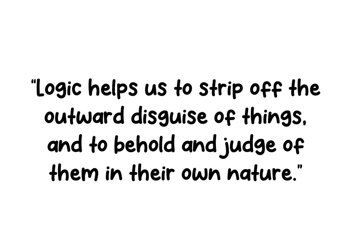 'Logic quotes ' Poster by Lunzii Art Displate