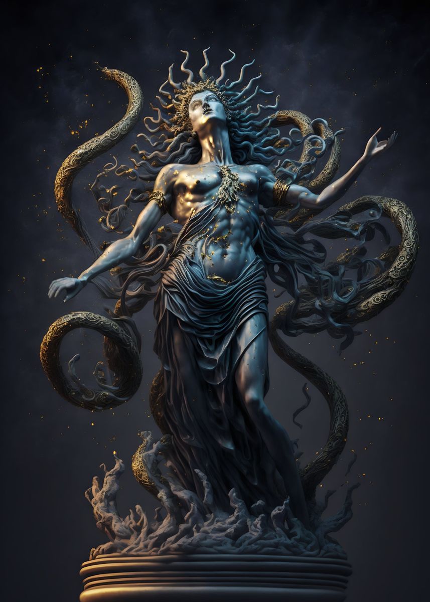 Medusa-greek Mythology fantasy Creatures Gorgon Fantasy 