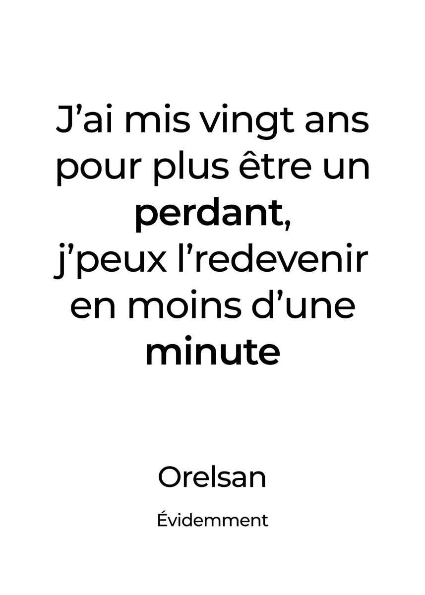 'Orelsan CivilisationPerdue' Poster by Jimmy Punchline | Displate