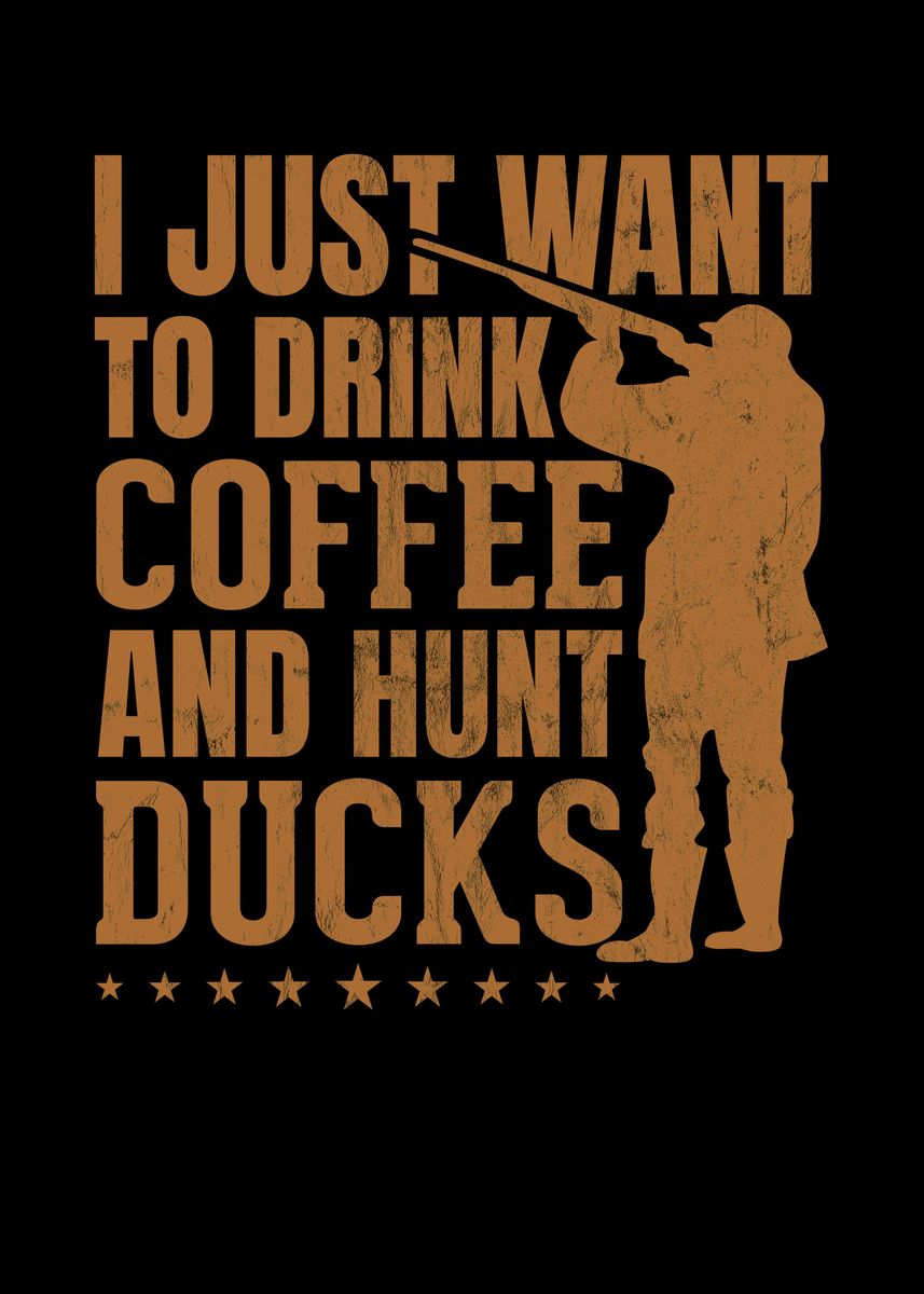 Duck Hunting Poster By Bobbymc Displate