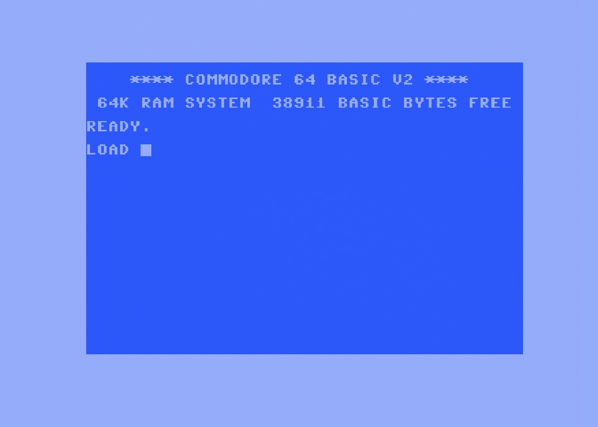  commodore 64 load retro c6 poster by gianfranco grenar displate