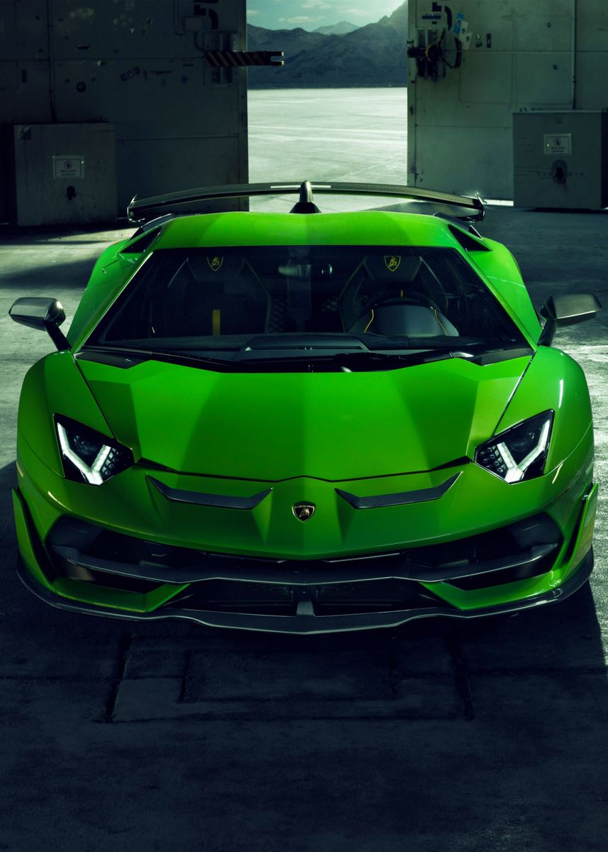 'Lamborghini Aventador' Poster, picture, metal print, paint by Monster ...