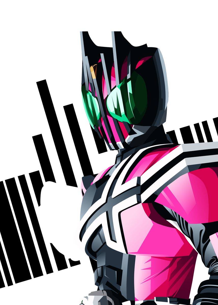 Kamen Rider Decade Poster By Ryuga Displate