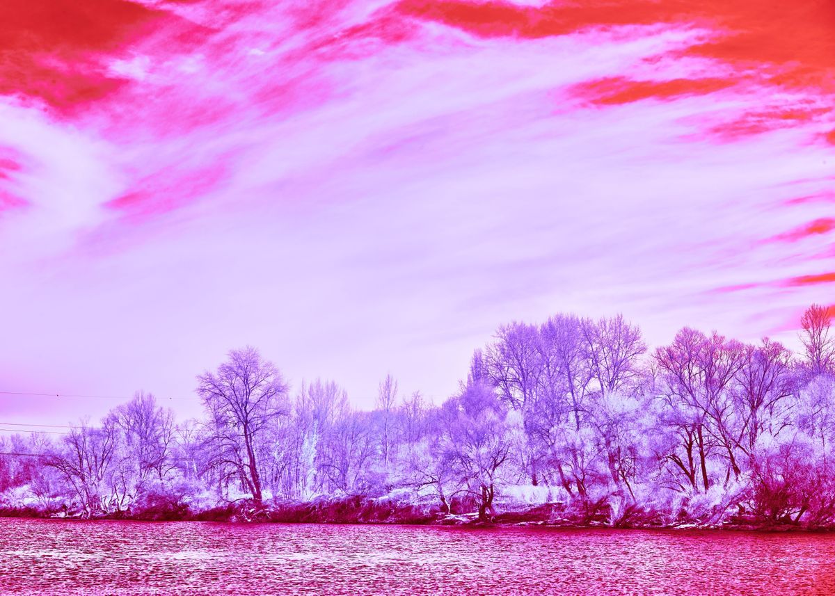 'Red Skies' Poster by Stephen Bredenkamp Displate