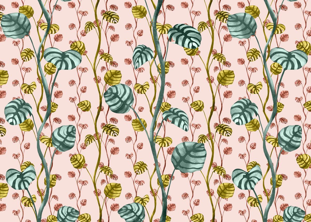 'Creeper forest' Poster by César Torres Displate