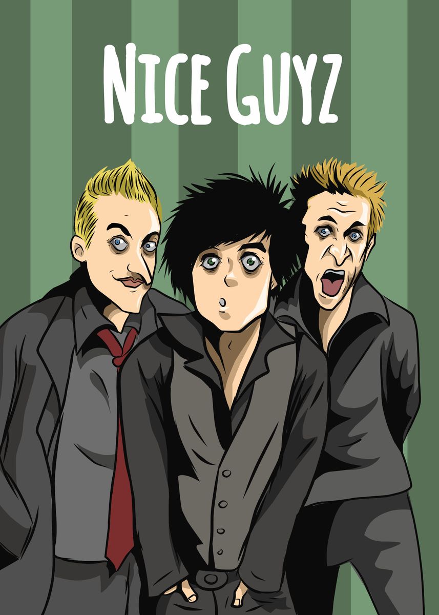 pop Punk Band Poster Picture Metal Print Paint By Nurjali BD pop-punk-band-poster-picture-metal-print-paint-by-nurjali-bd