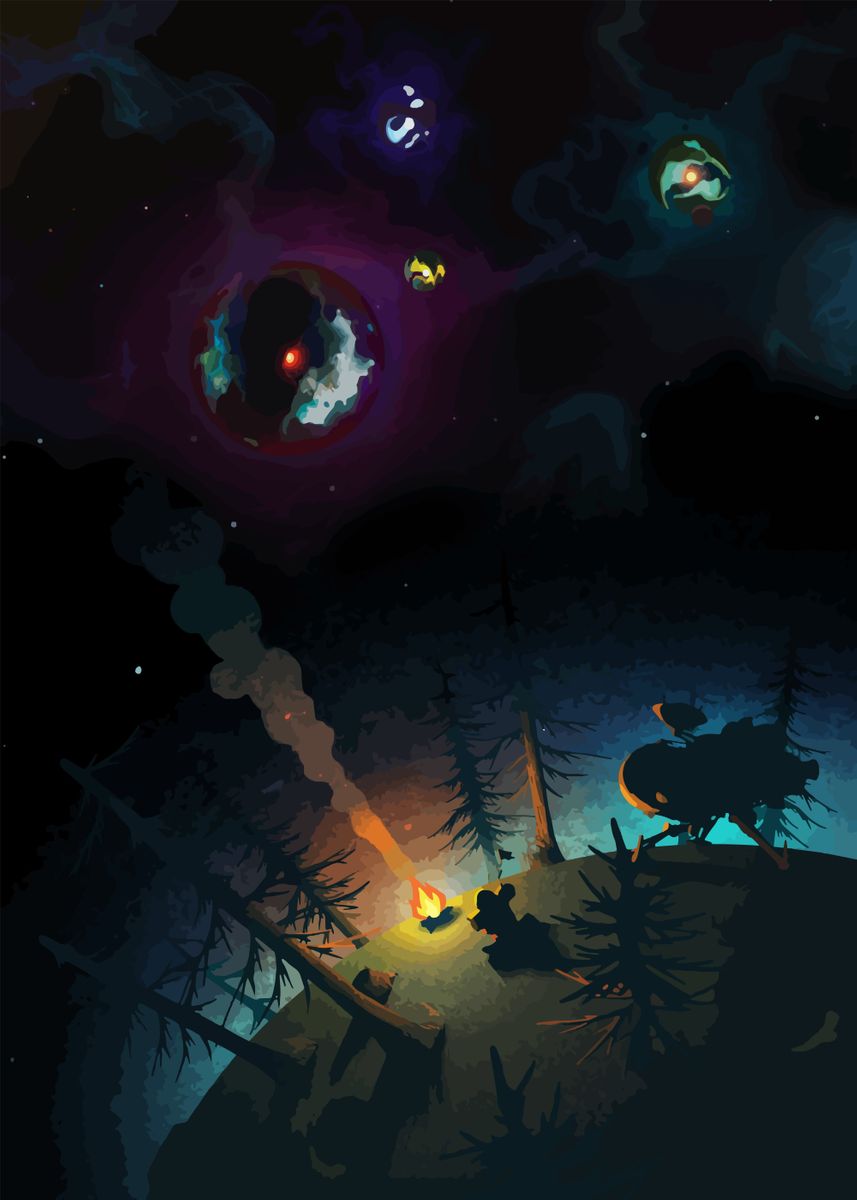 Outer Wilds Posters Online - Shop Unique Metal Prints, Pictures, Paintings