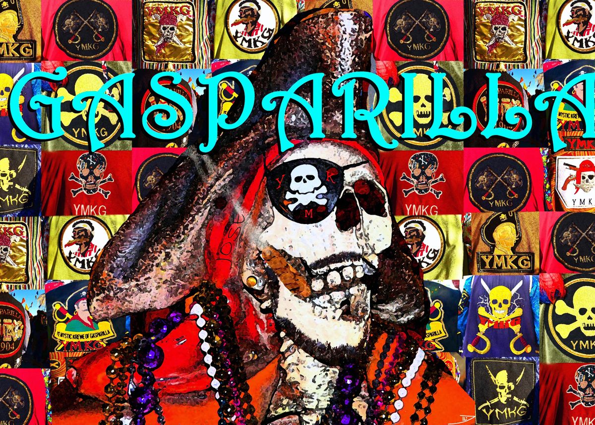 Gasparilla Pirate Fest Poster By David Thompson Displate   14f4ca43846daf591781e784f5d60543 2d94a9c455804d5d61c7195241c1704e 