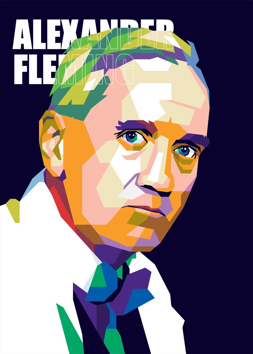 'Alexander Fleming Scientis' Poster by Erick Sato | Displate