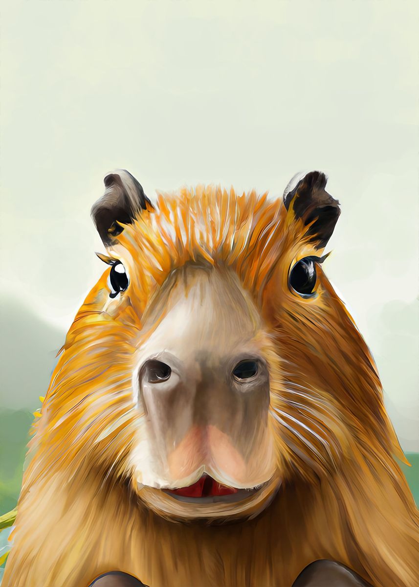 Capybara Meme Posters for Sale